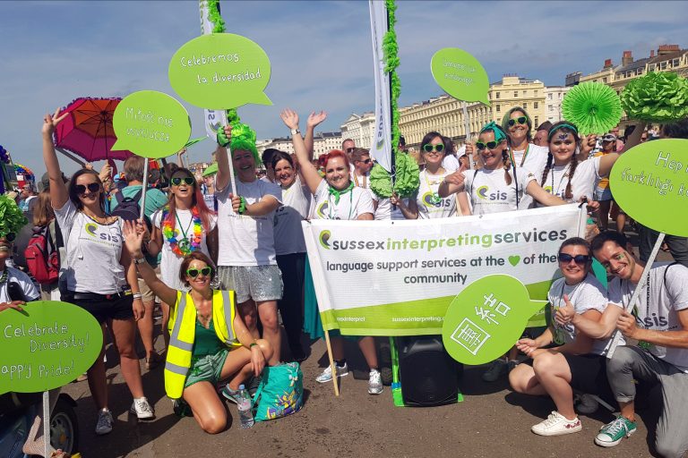 Brighton Pride Hove seafront